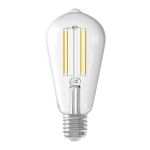 Calex Smart Tuya Wifi E27 Edison Filament 7W 806lm - 818-830 Afstembaar Wit | Dimbaar - Vervangt 60W