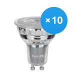 Voordeelpak 10x Philips MASTER Value LED Spot GU10 PAR16 6.2W 575lm 36D - 940 Koel Wit | Beste Kleurweergave - Dimbaar - Vervangt 80W