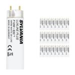 Voordeelpak 25x Sylvania T8 Luxline Plus F18W 830 | 60cm - Warm Wit