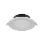 Noxion LED Downlight Hera Plat Wit 9W 900lm - 827-840 CCT | 132mm - Zaagmaat 118mm