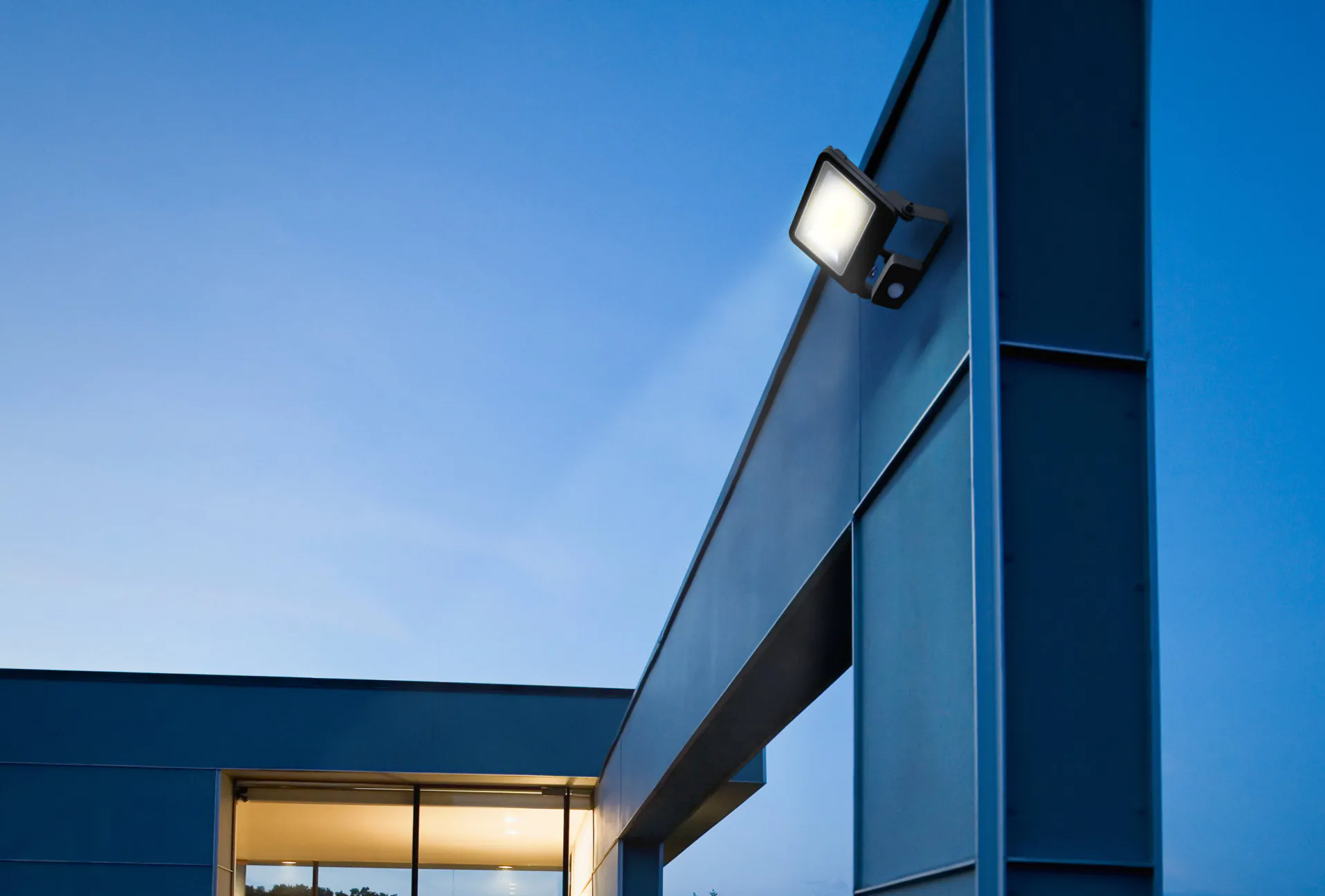 Sensorverlichting Bedrijfsterrein